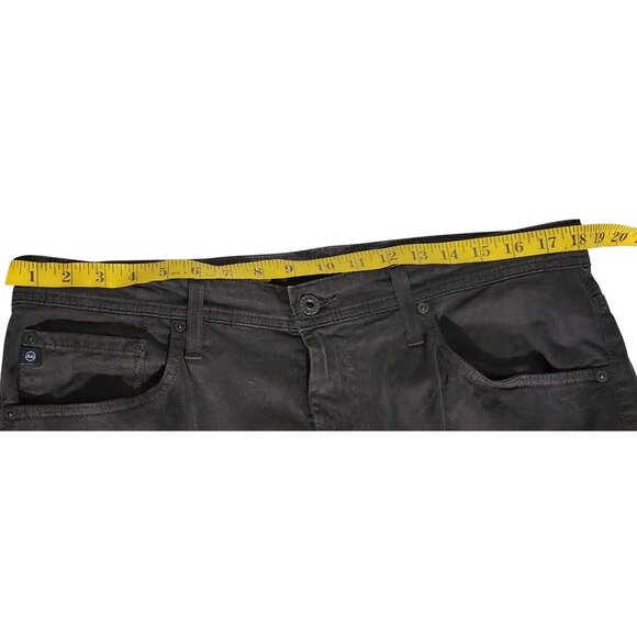 AG Adriano Goldschmied The Graduate Tailored Leg Mens Pants 34x32 Black - Picture 6 of 8